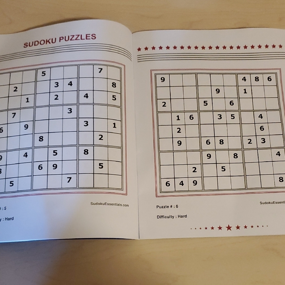 Variety Puzzle Book Volume 1 - Word Games, Sudoku, Crosswords, Word Finds - Picture 3 of 3